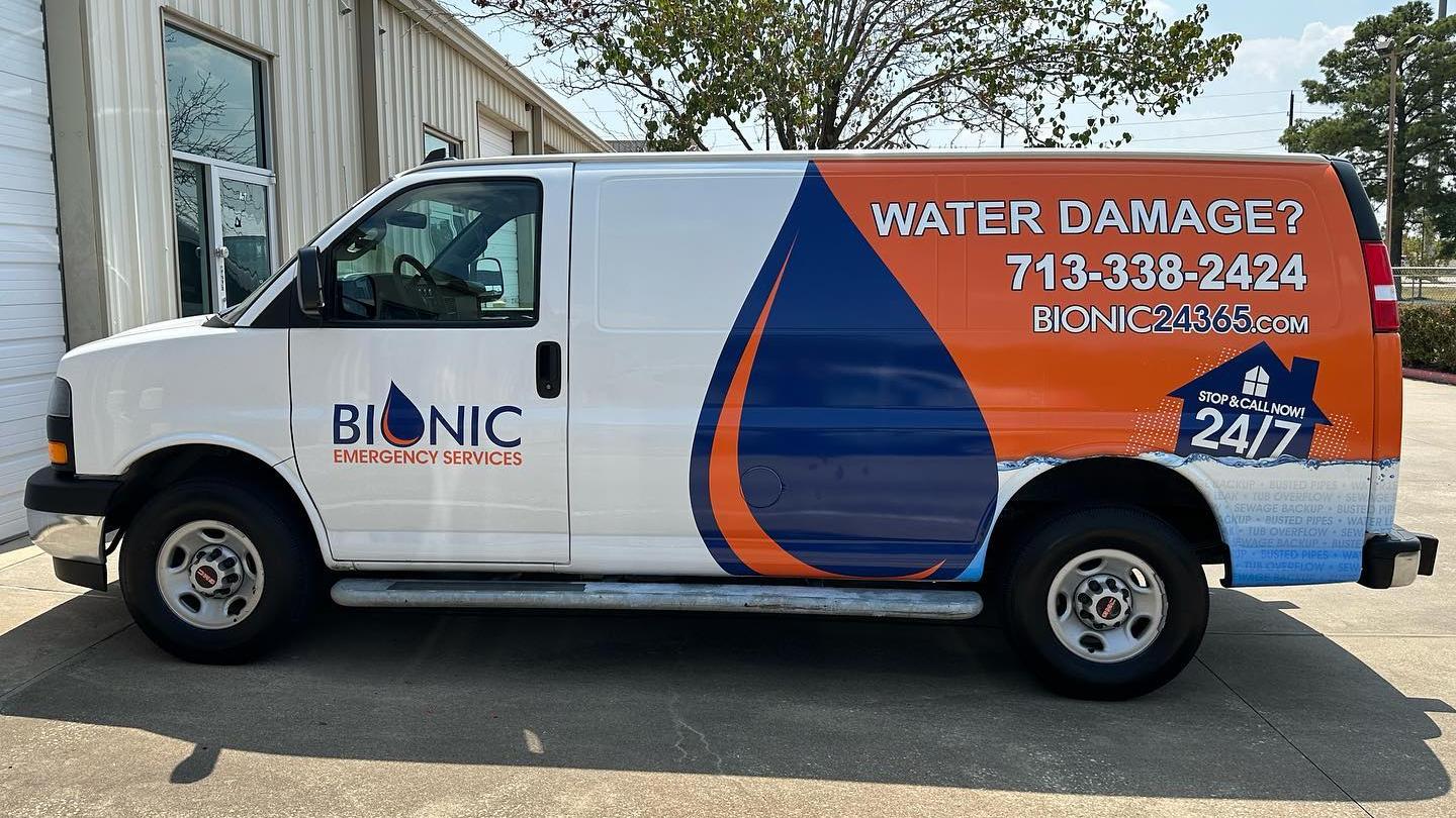 BIONIC Water Damage Restoration of Houston work photo