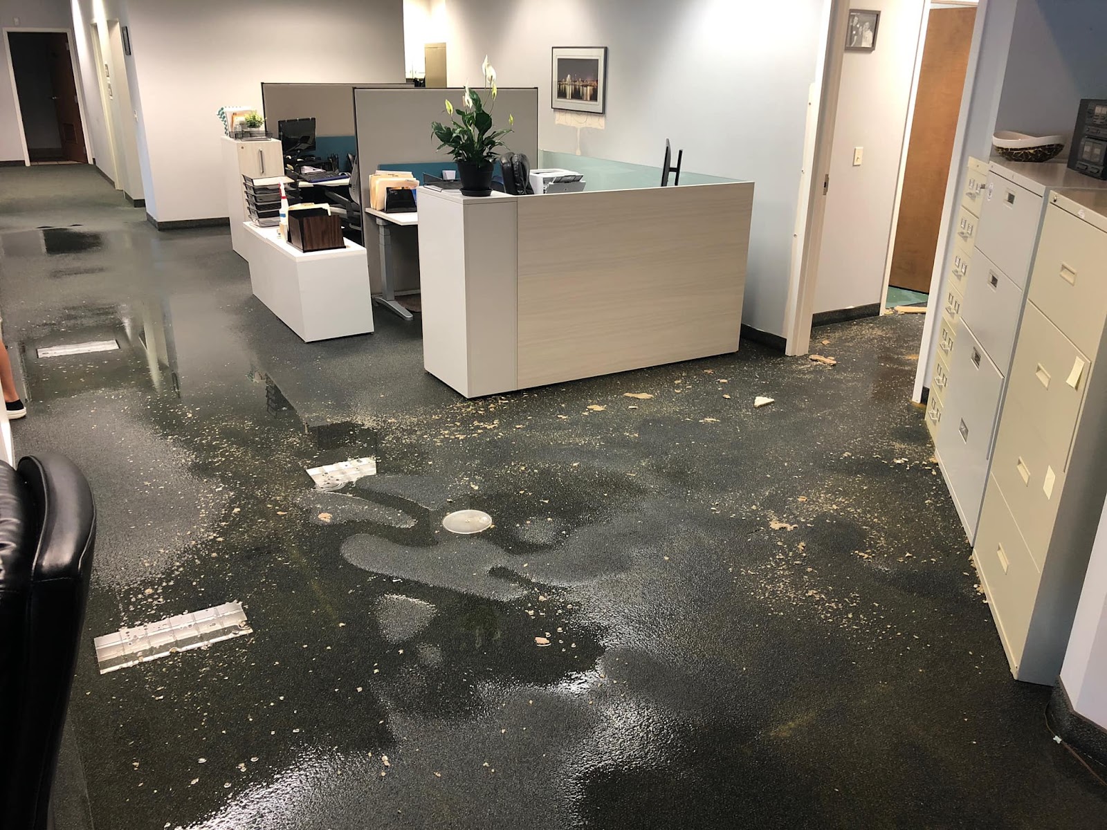 Bowman Water Damage Restoration work photo
