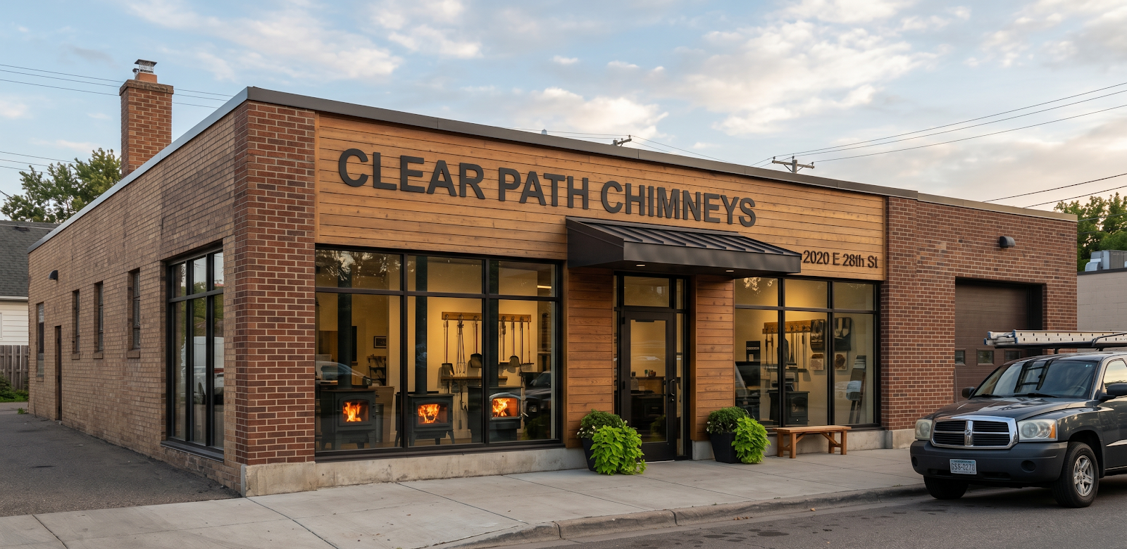 Clear Path Chimneys work photo