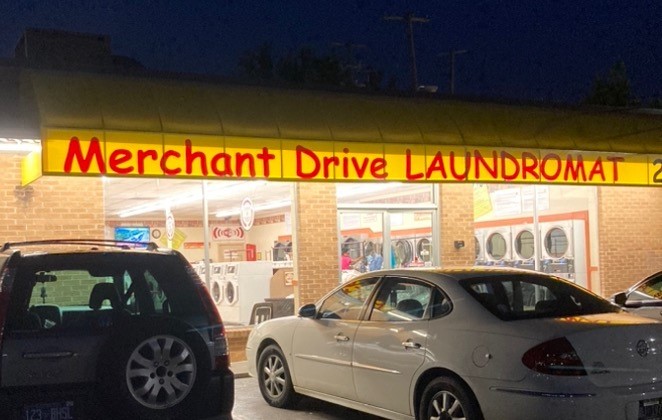 Merchant Drive Laundromat work photo