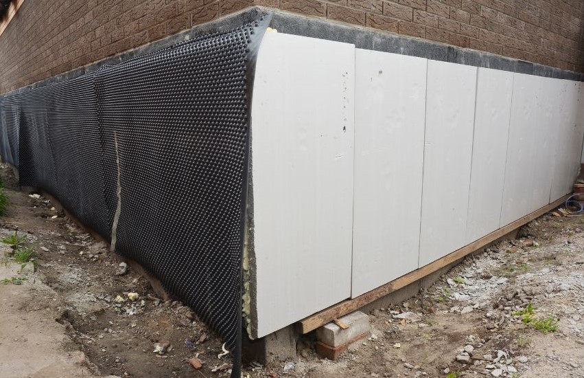 EMG Basement Waterproofing Buffalo work photo