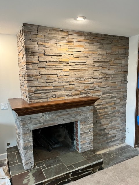 Chimney and Fireplace Solutions work photo