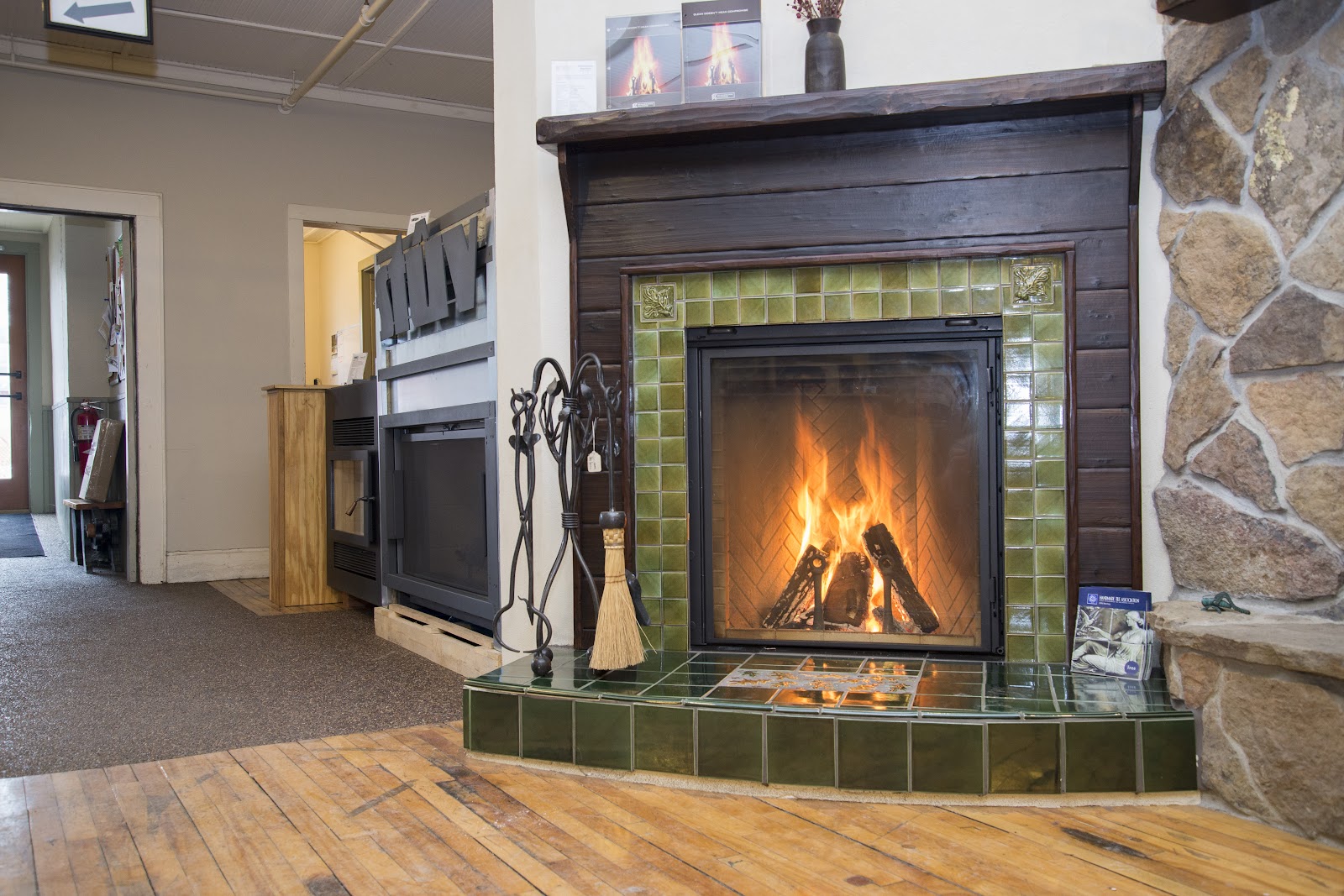 Woodland Stoves & Fireplace work photo