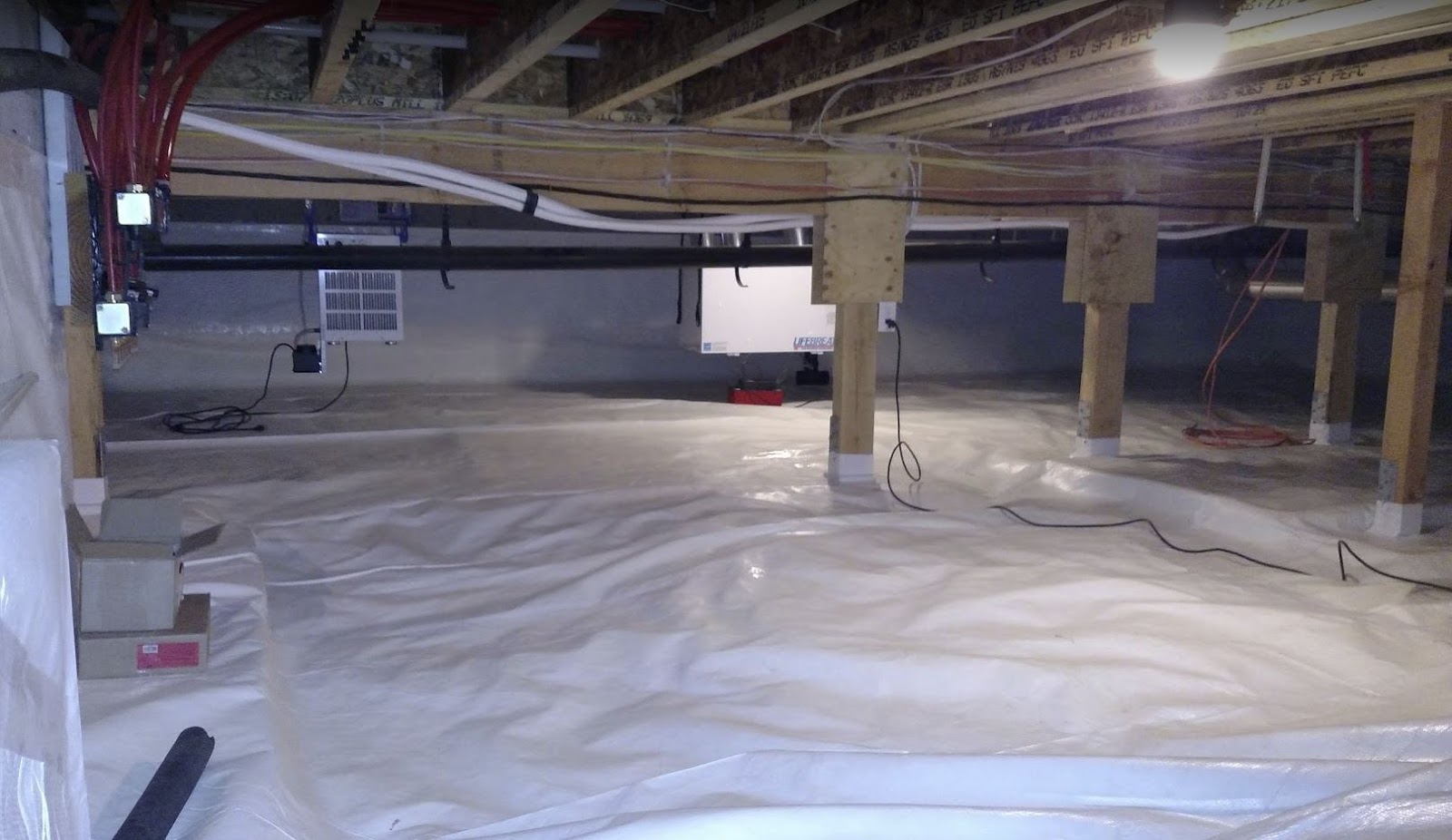 Dr. Crawlspace work photo