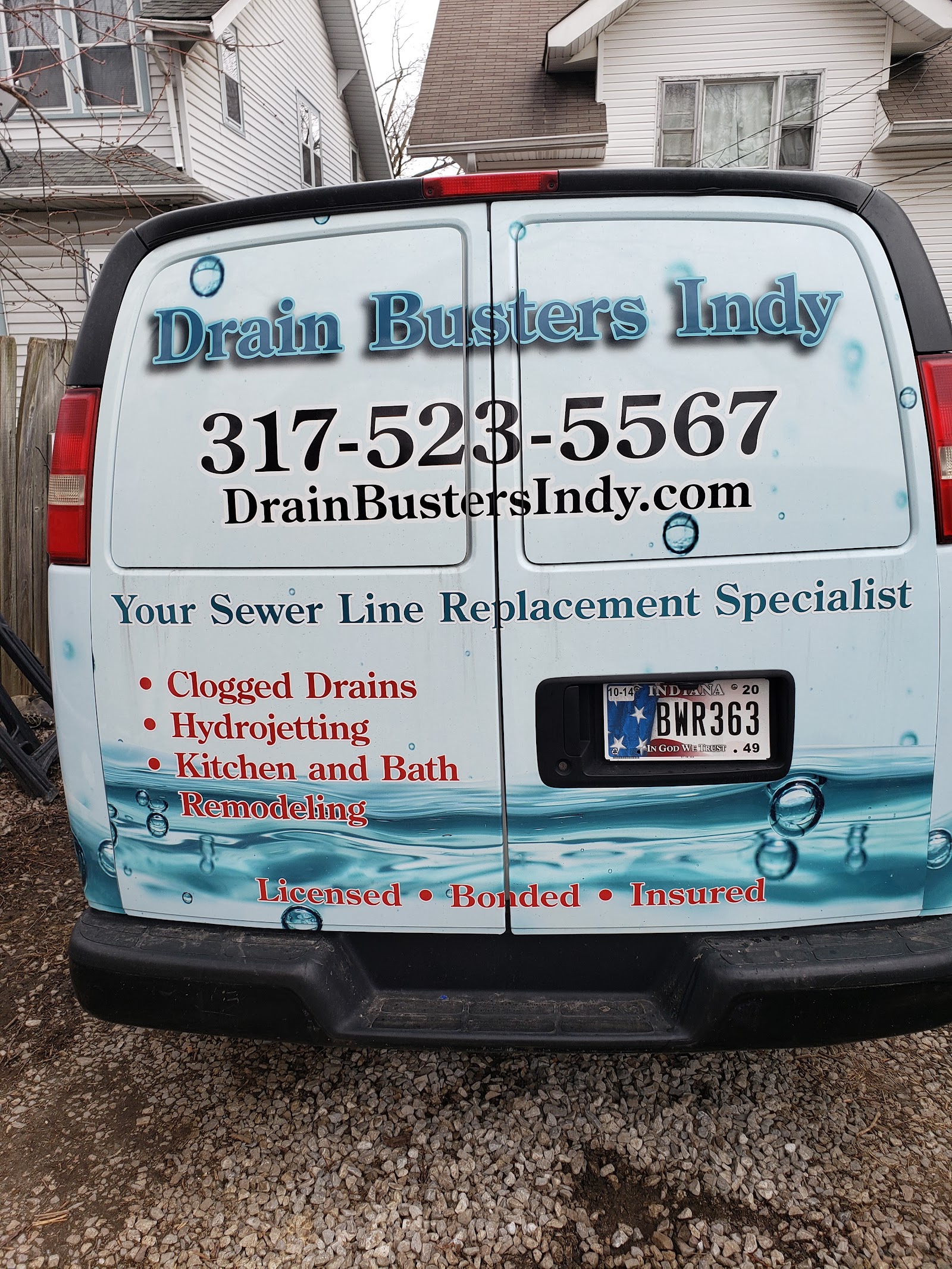 Drain Busters Indy - Sims Construction work photo