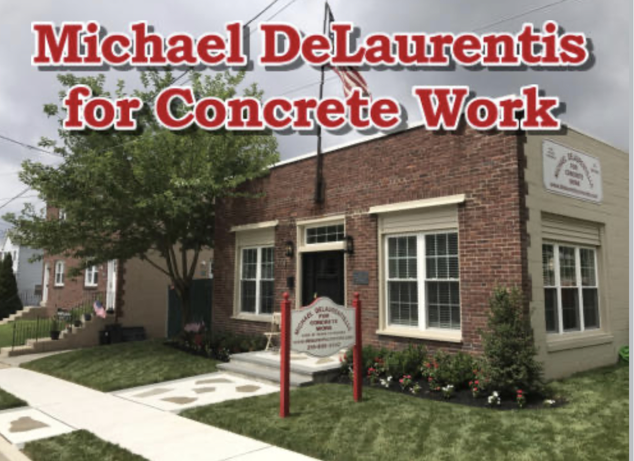 Michael DeLaurentis For Concrete work cover photo