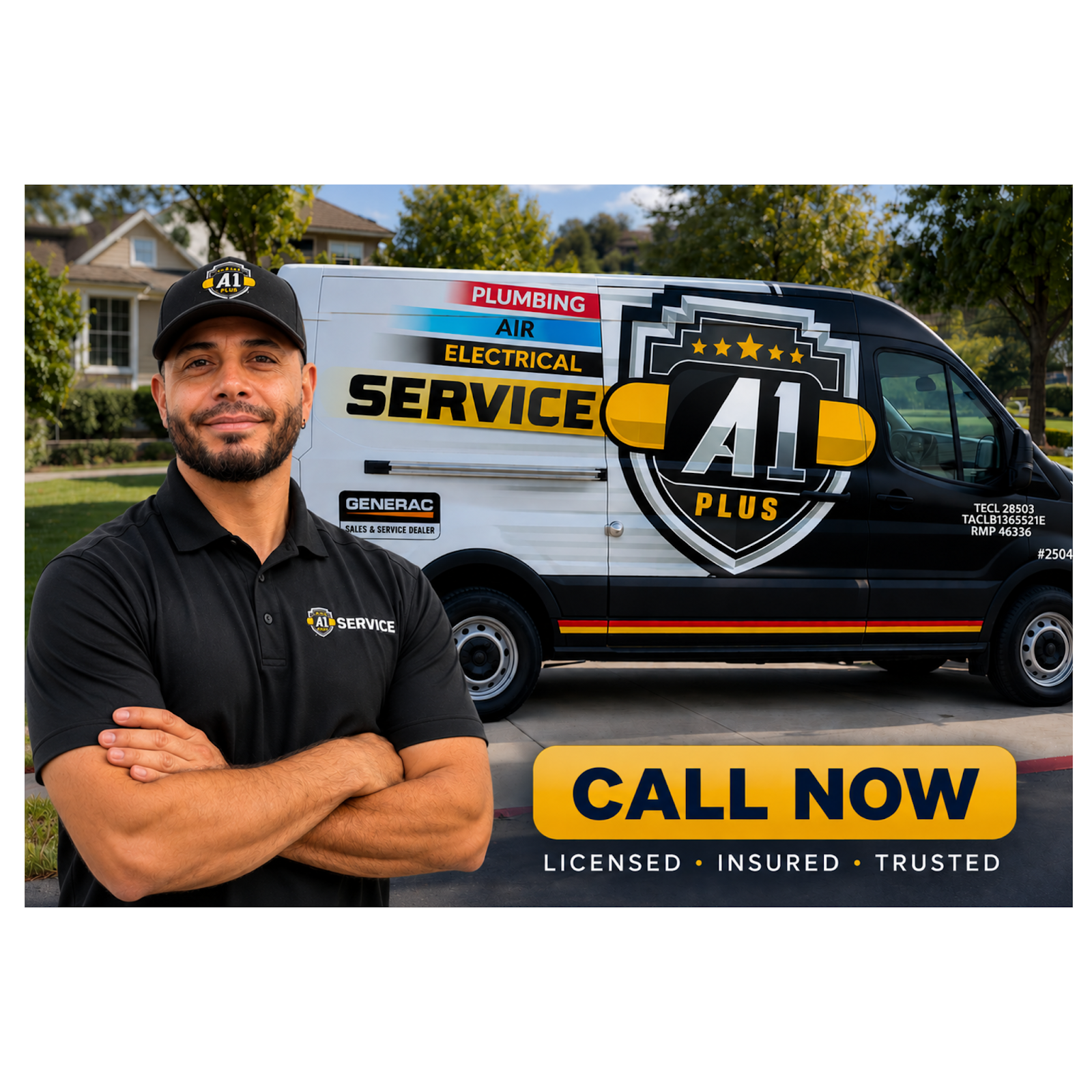 A1 Plus Electrical, Plumbing and Air Conditioning Repair cover photo