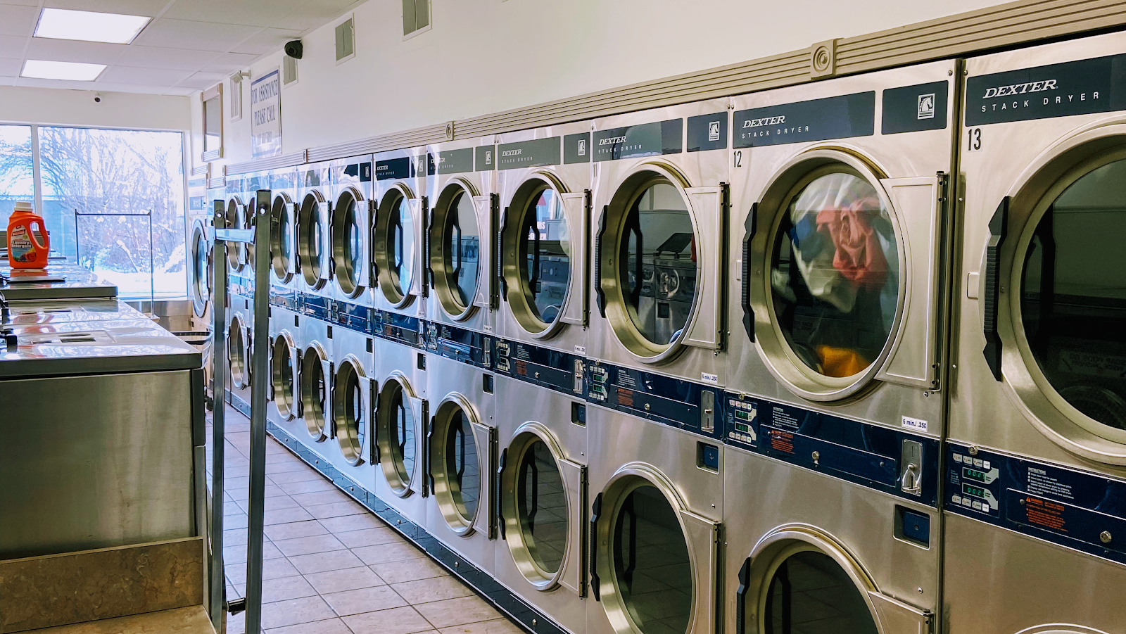 Coin Laundromat work photo