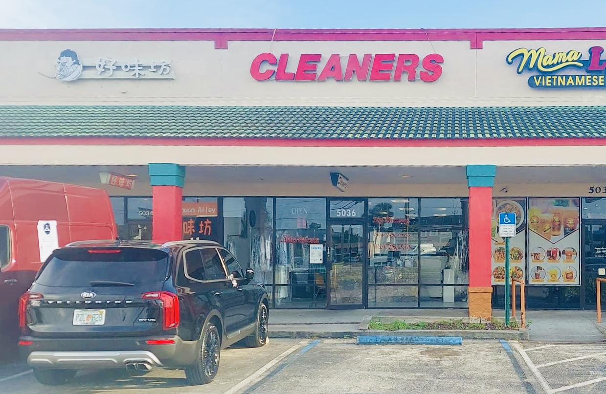 Westside Dry Cleaners Orlando work photo