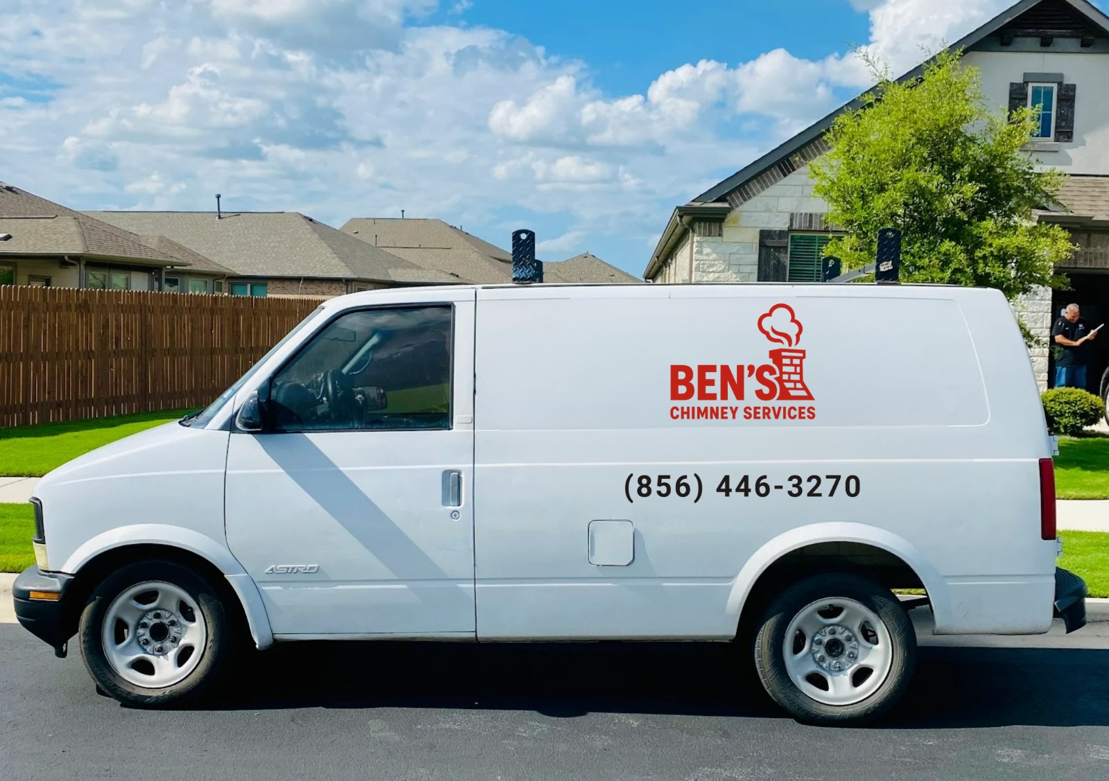 Ben’s Chimney Services work photo