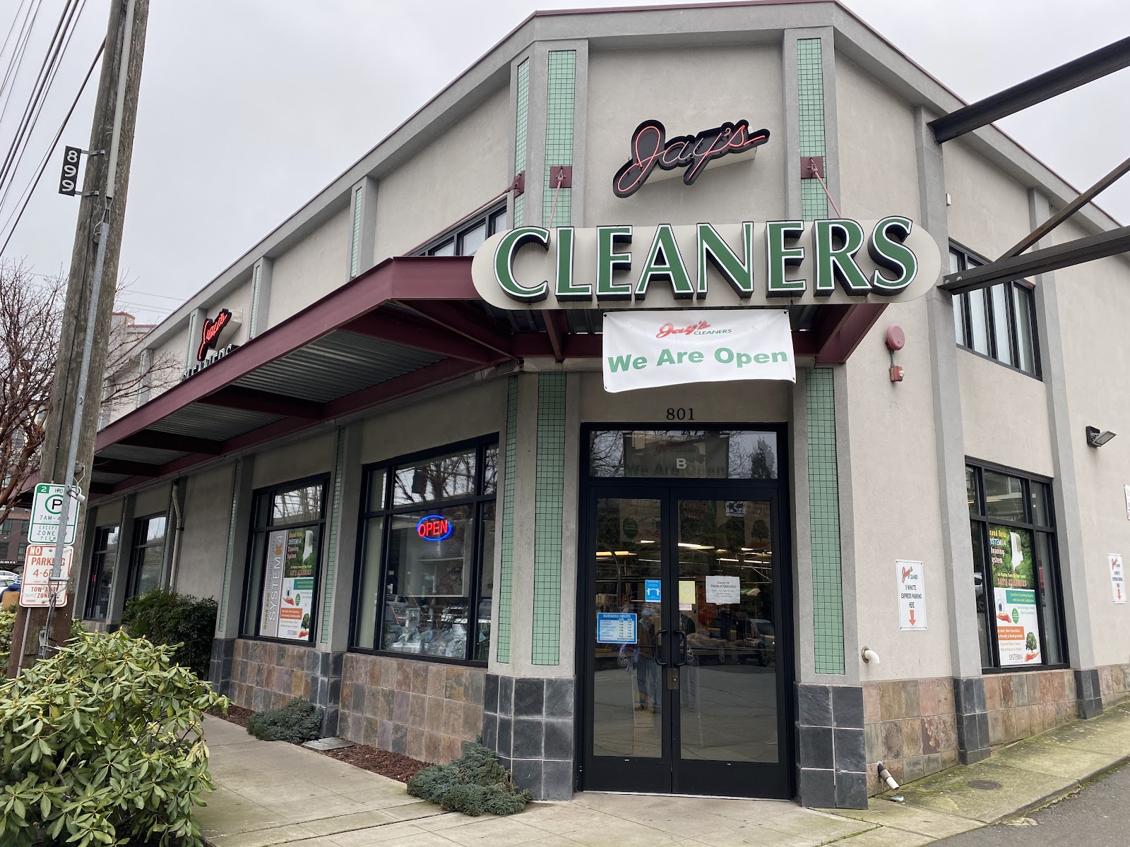 Jay's Dry Cleaners Roosevelt work photo