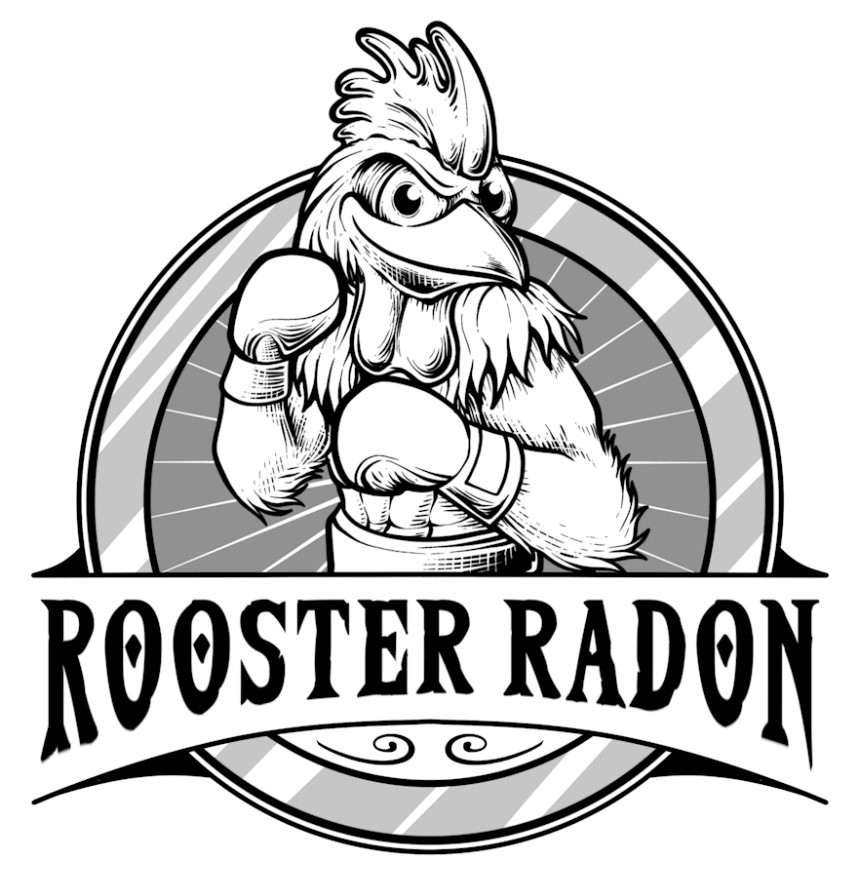 Rooster Radon Mitigation work photo