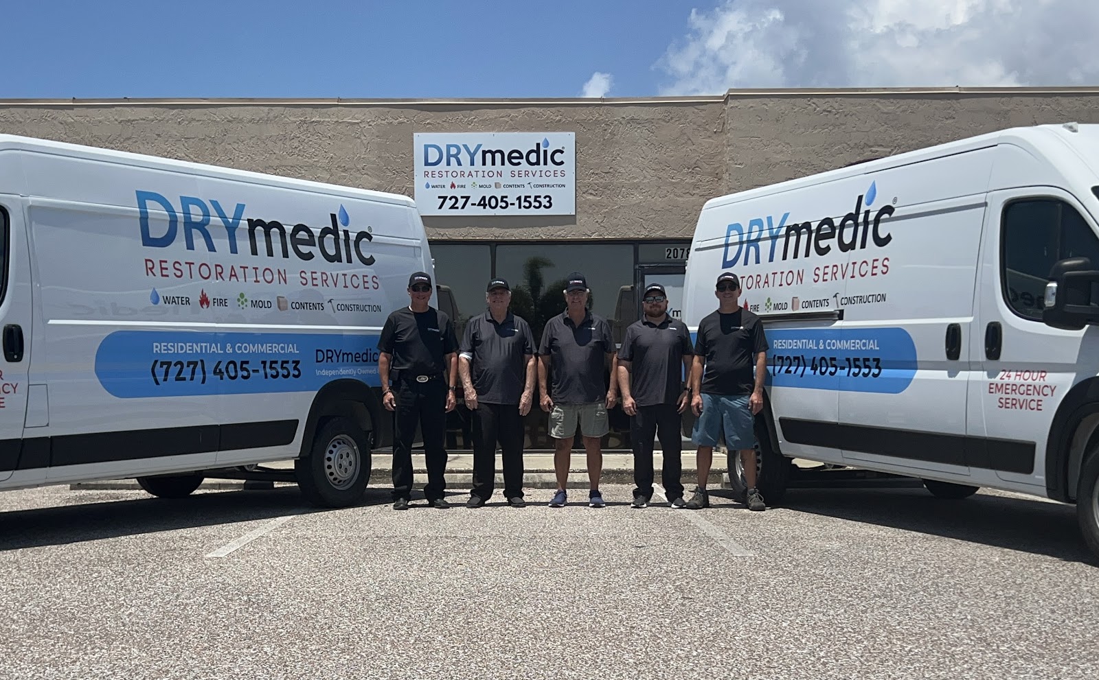 DRYmedic Restoration Services of Tampa Bay work photo