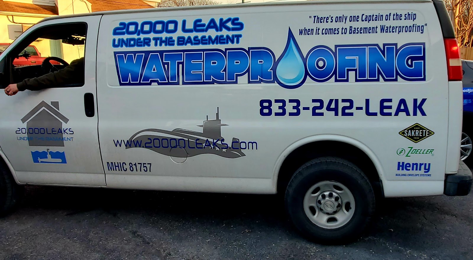 20000 Leaks Under the Basement work photo