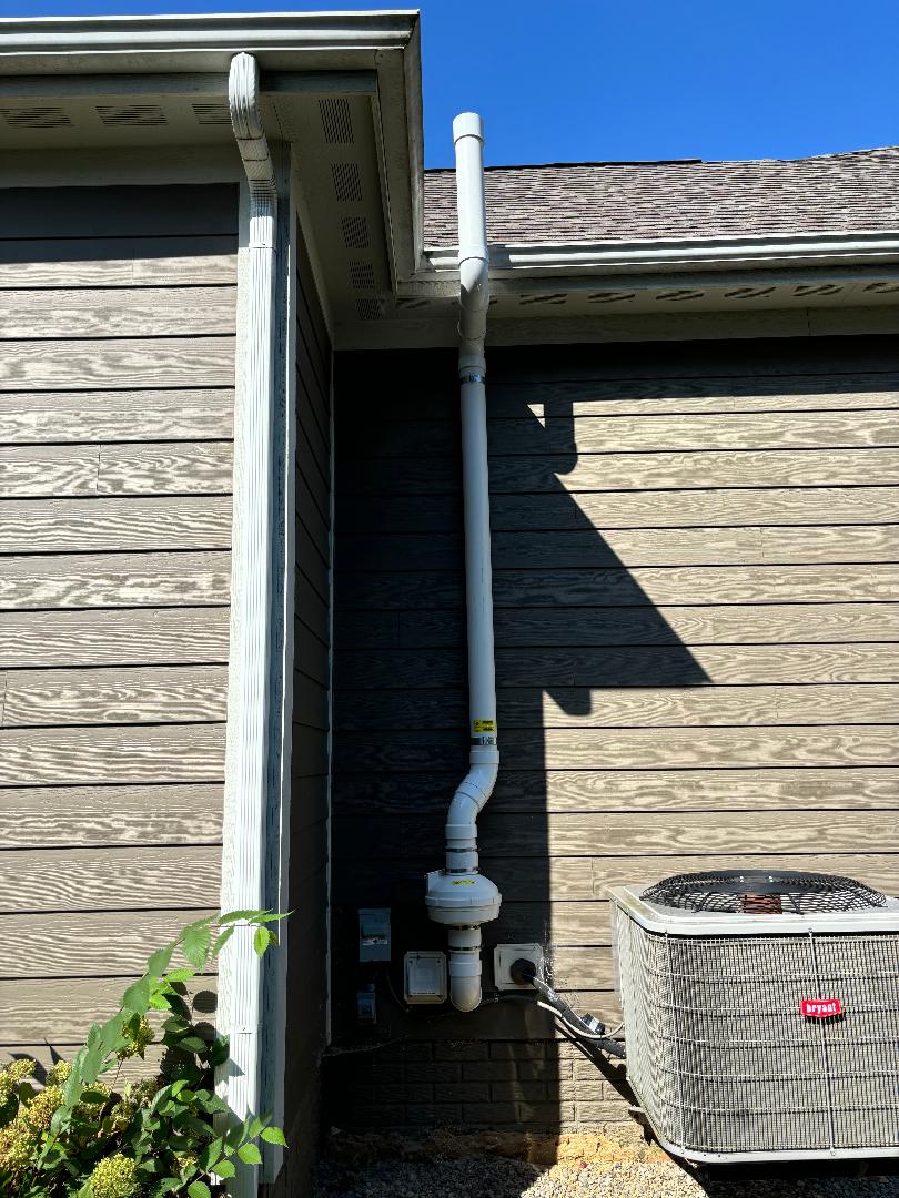 Aadvanced Aair Radon work photo