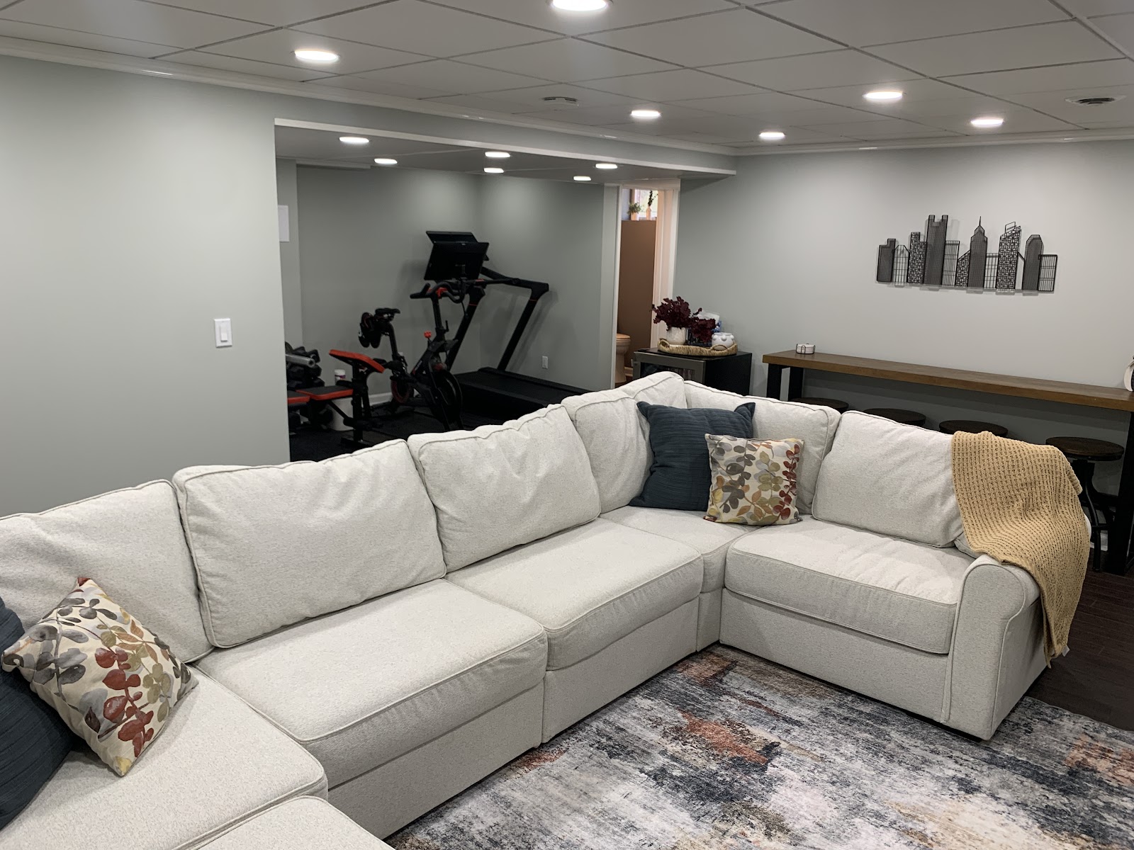 Total Basement Finishing By Energy Swing Windows work photo