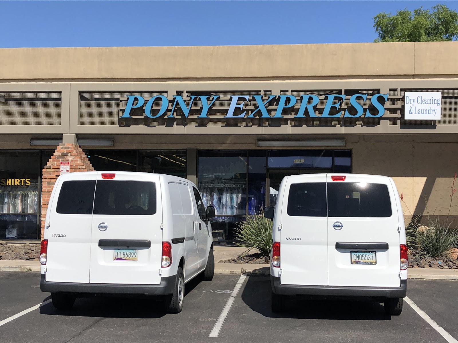 Pony Express Cleaners work photo