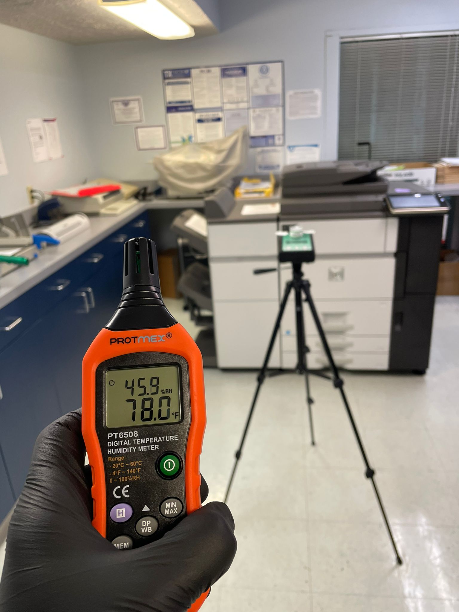 Mold Testing Houston work photo