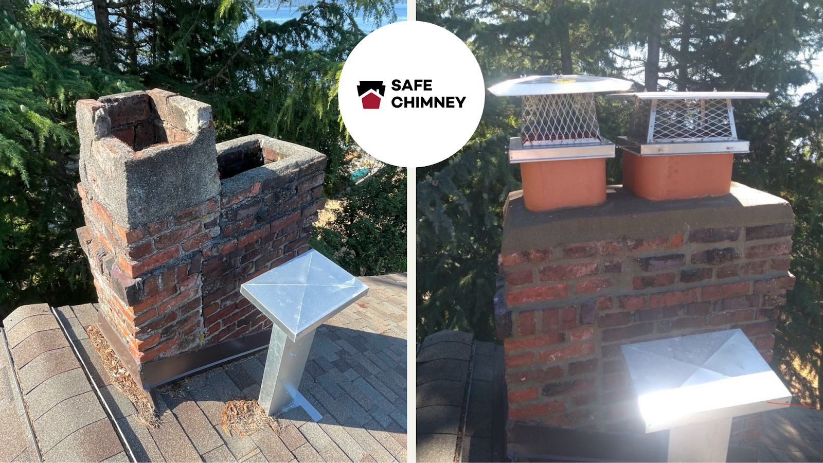 Safe Chimney Inc work photo