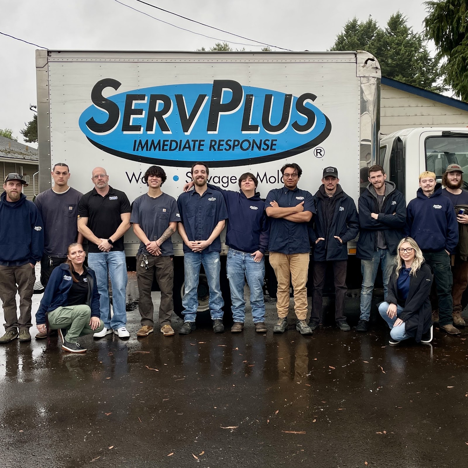 ServPlus Water Damage Restoration work photo