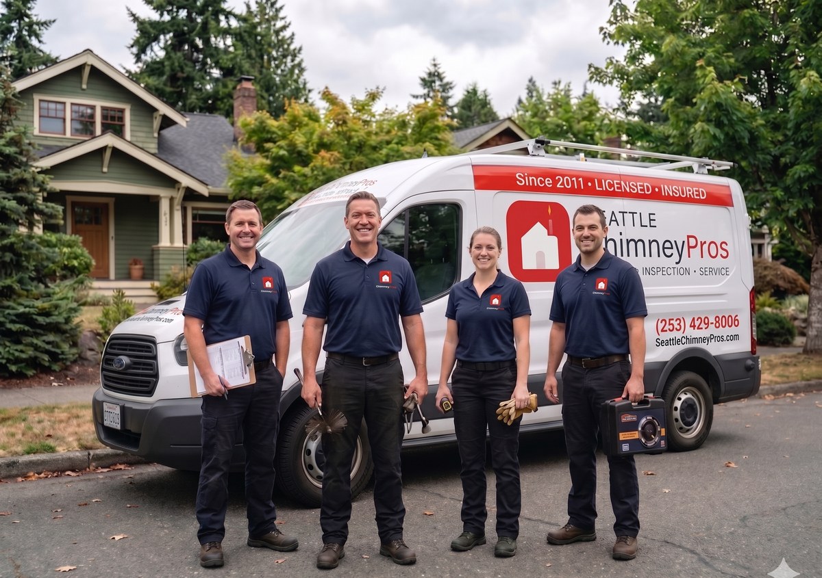 Seattle Chimney Pros work photo