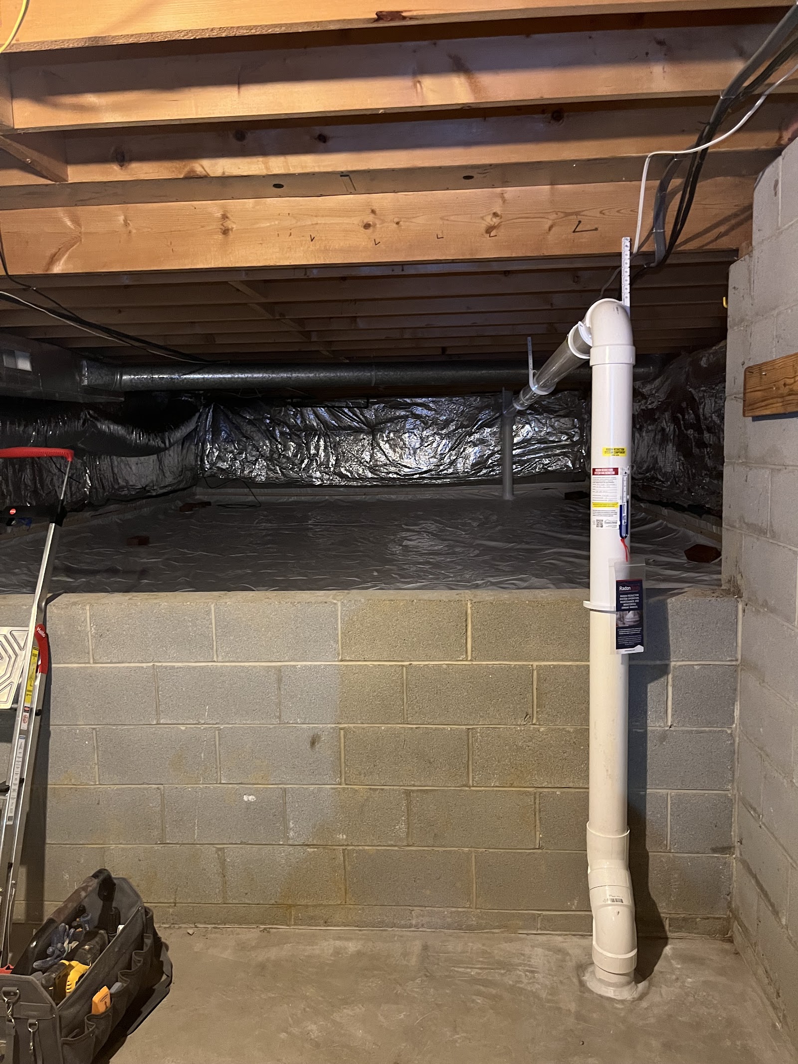Ohio Radon Specialists work photo