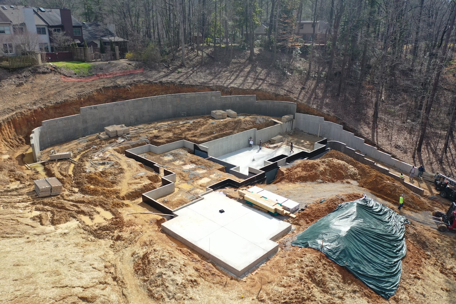American Concrete Foundations and Walls work photo