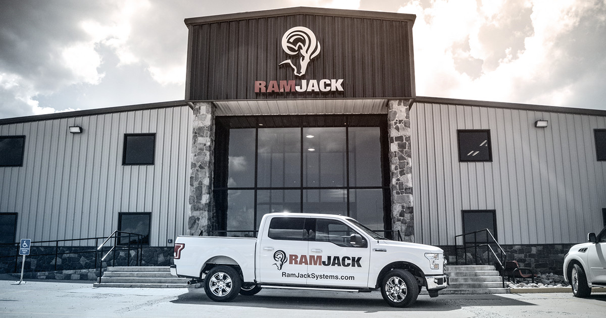 Ram Jack Foundation Repair Houston work photo