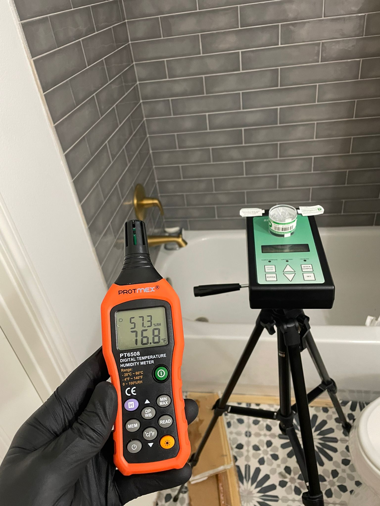 Mold Testing Houston - Post Oak work photo