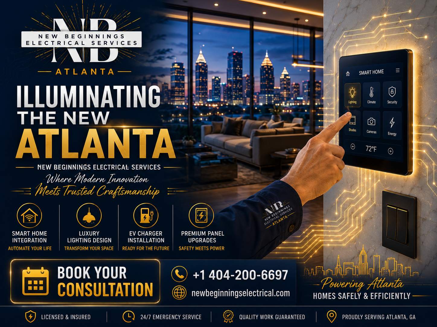 New Beginnings Electrical Services Atlanta cover photo