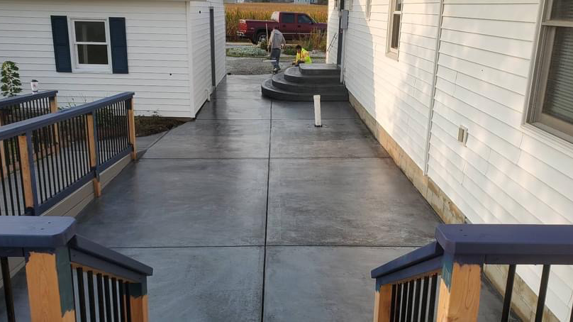 Concrete Indy work photo