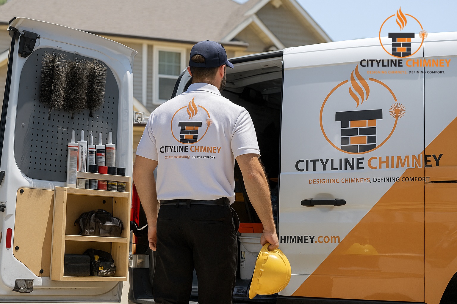 CityLine Fireplace work photo