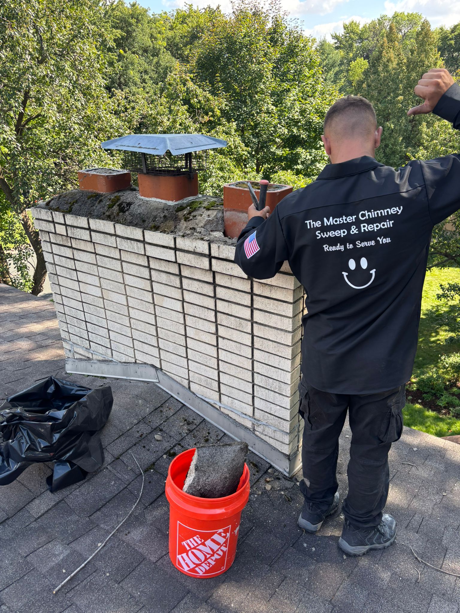 The Master Chimney Sweep & Repair LLC work photo