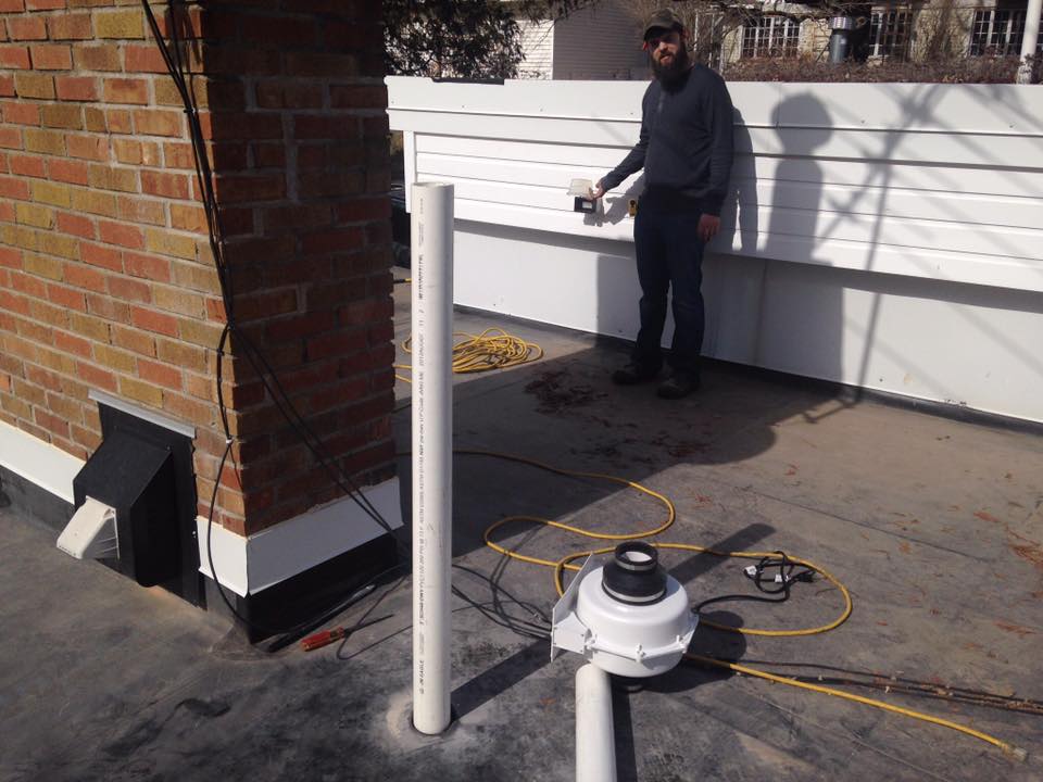 Radon Defense Systems work photo