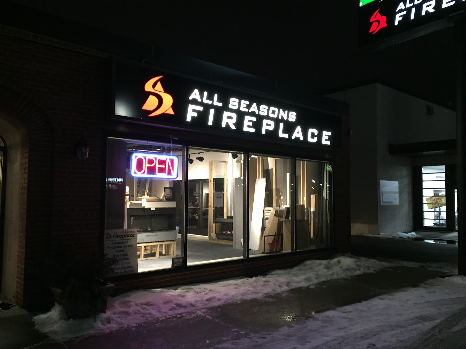 All Seasons Fireplace work photo