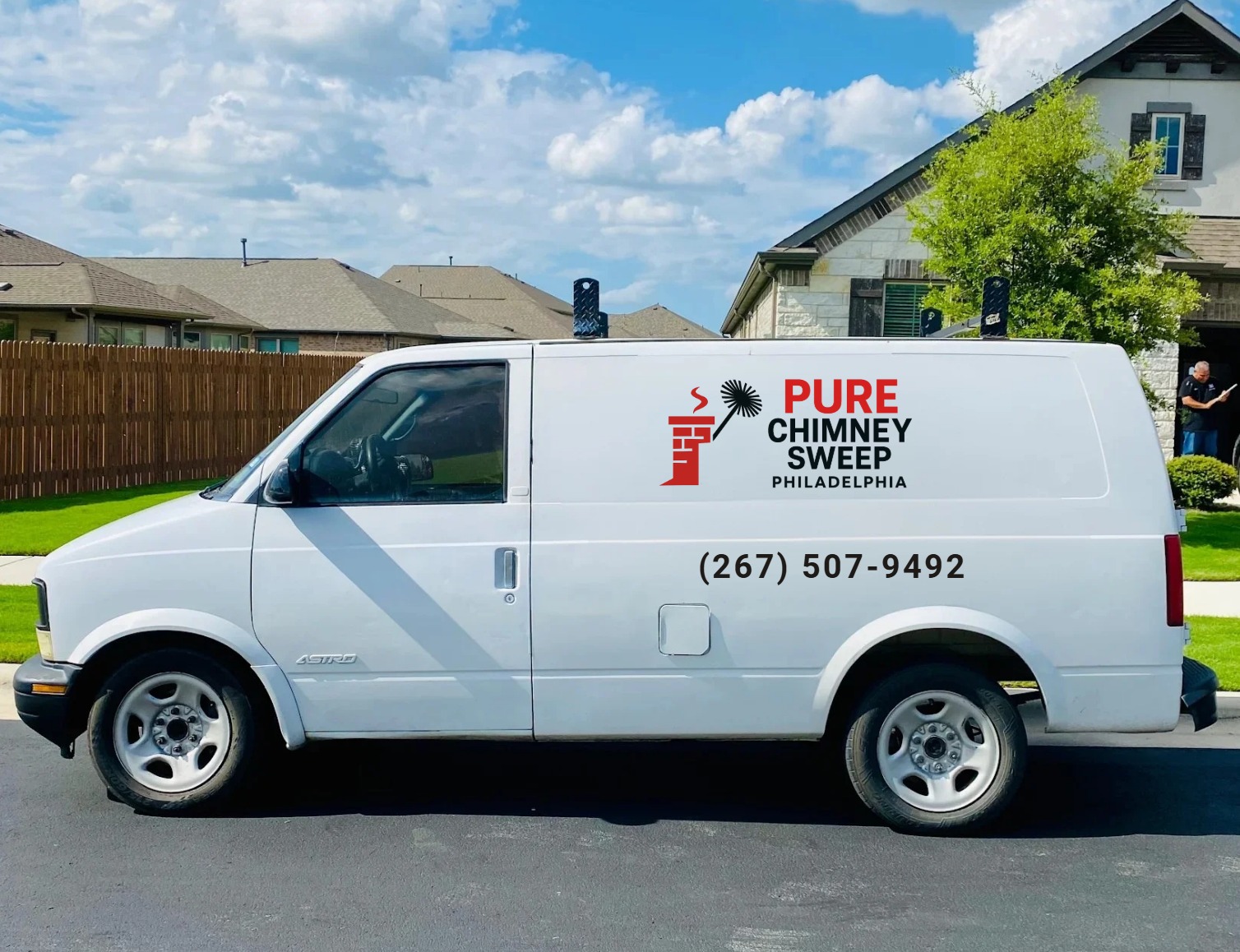 Pure Chimney Sweep Philadelphia work photo