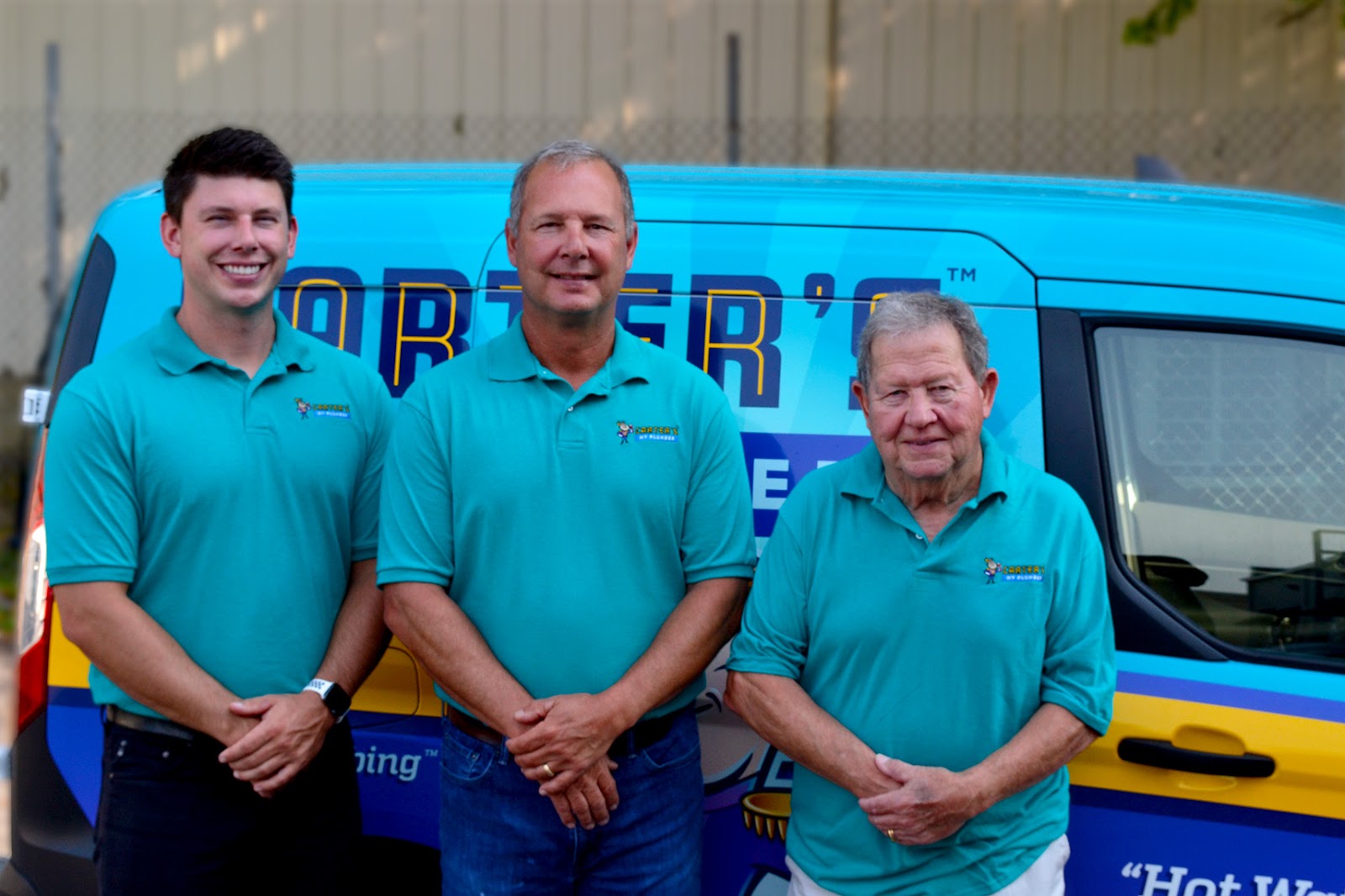 Carter's My Plumber work photo