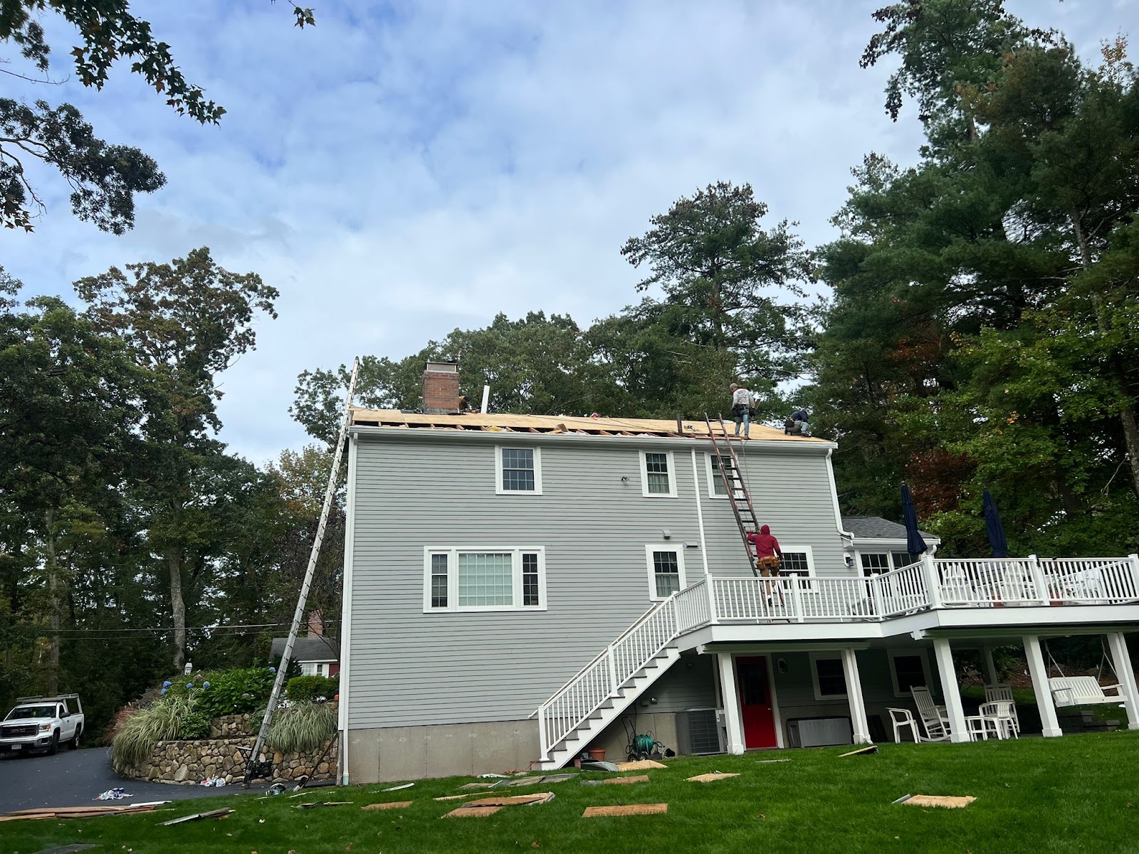 Rain and Shine Masonry, Foundation Waterproofing, Chimney Repairs, Boston work photo