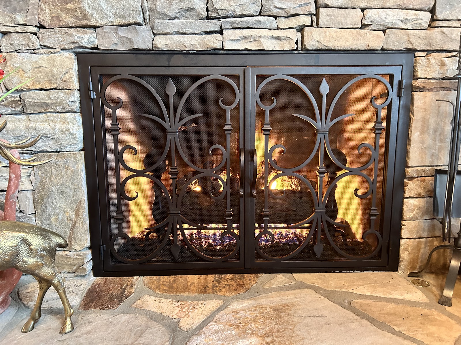 AMS Fireplace work photo