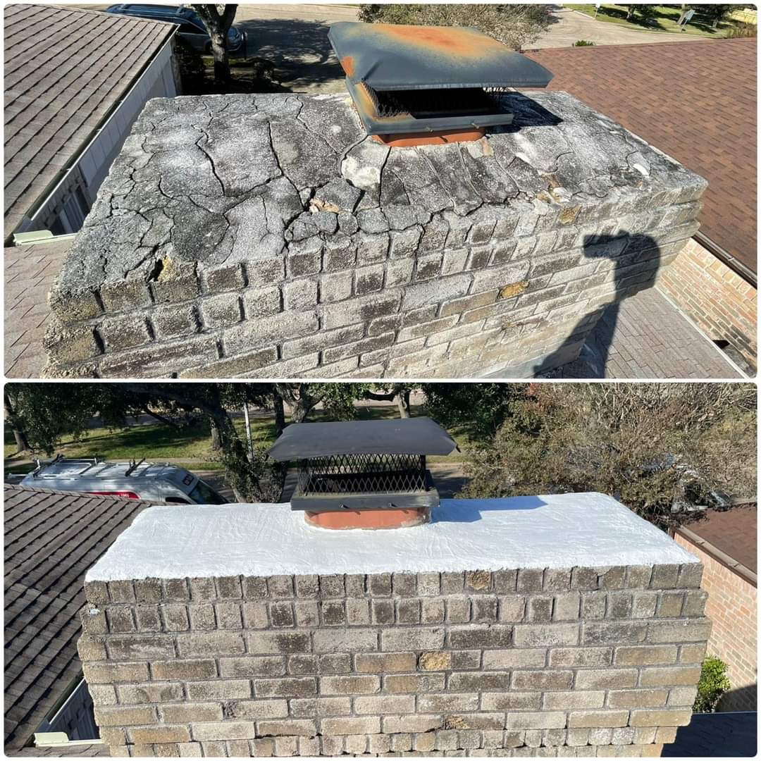 Air Mr Chimney Sweep Clean & Repair work photo