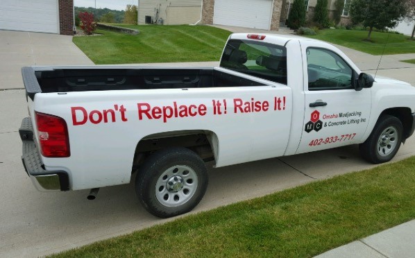 Omaha Mudjacking & Concrete Lifting Inc work photo