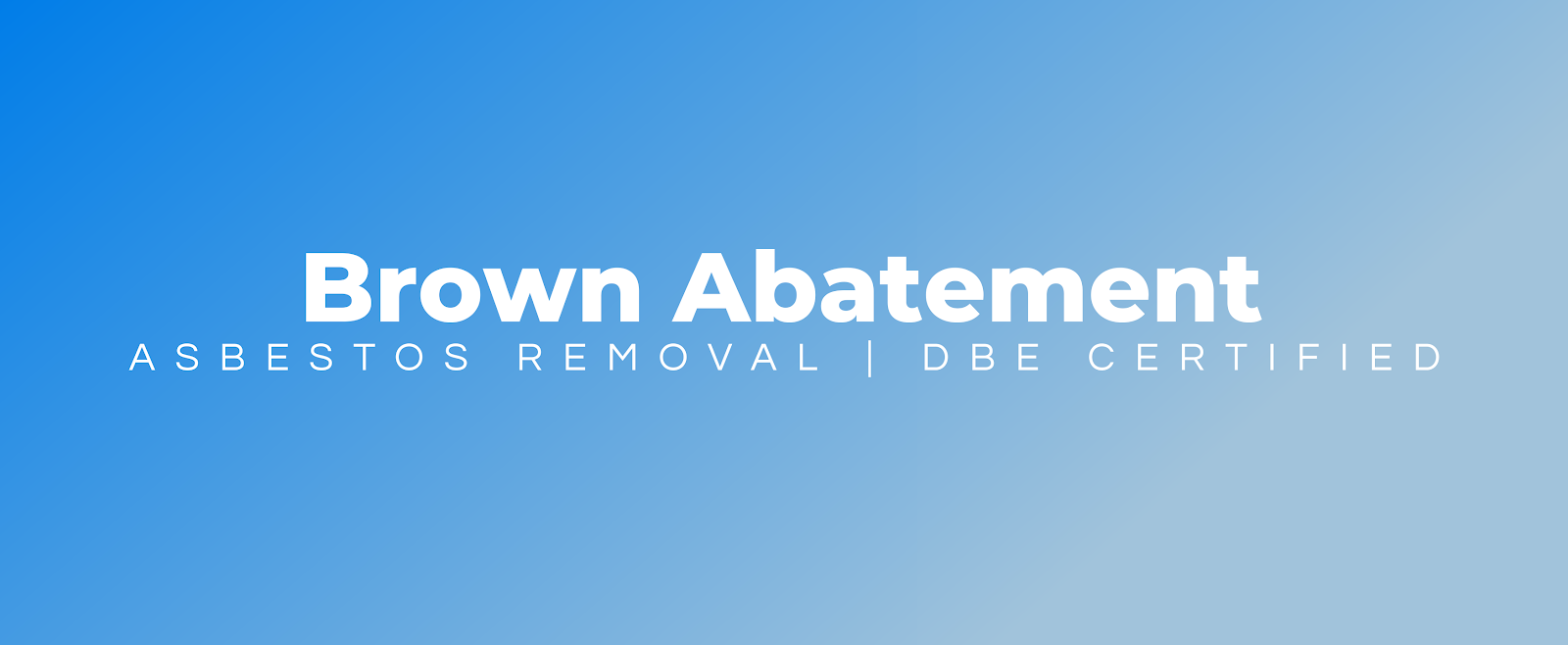 Brown Abatement work photo