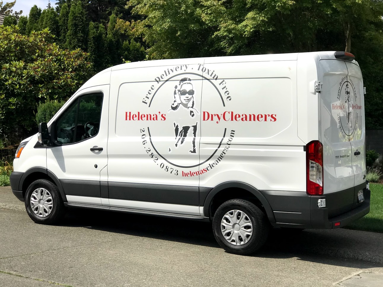 Helena's Cleaners work photo