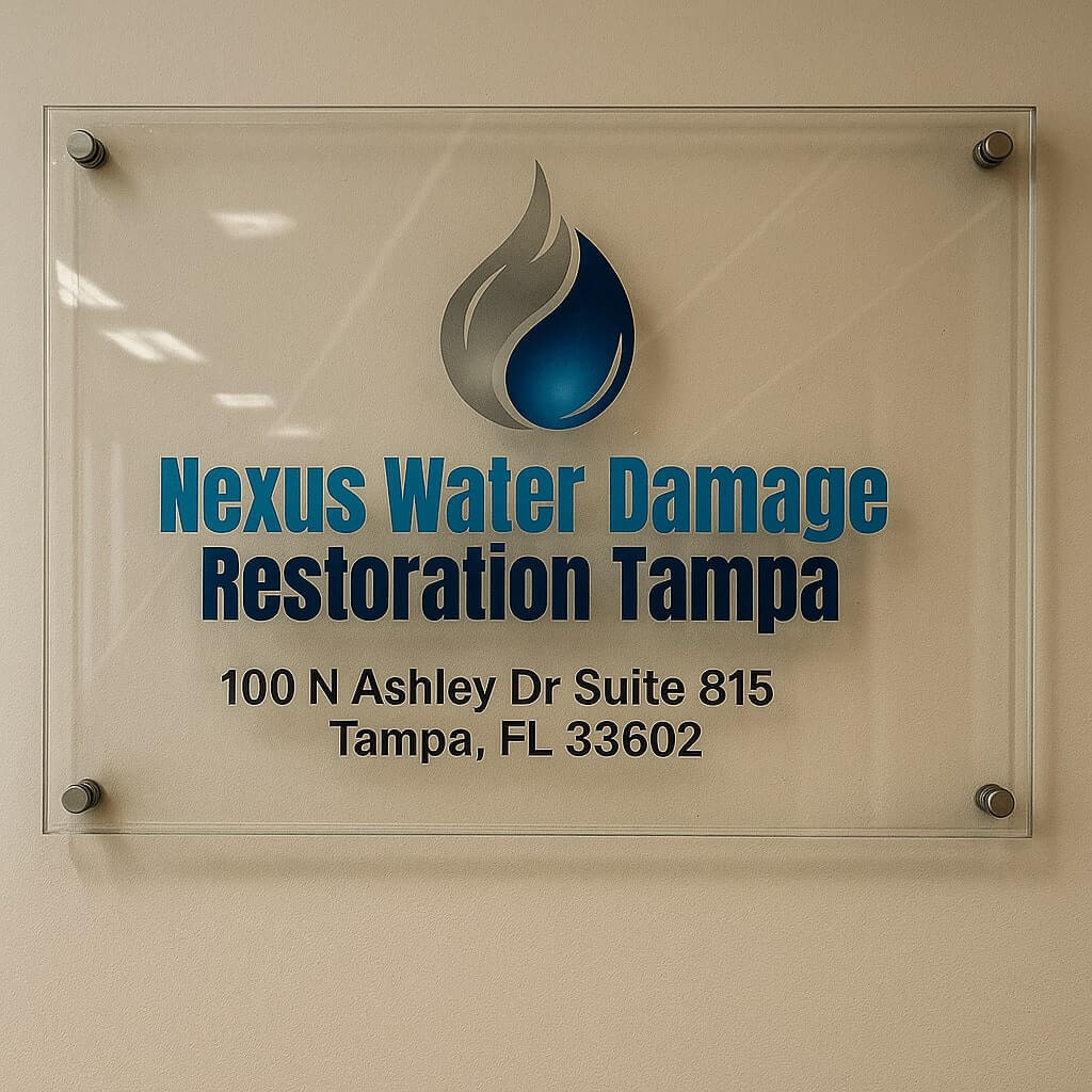 Nexus Water Damage Restoration Tampa work photo