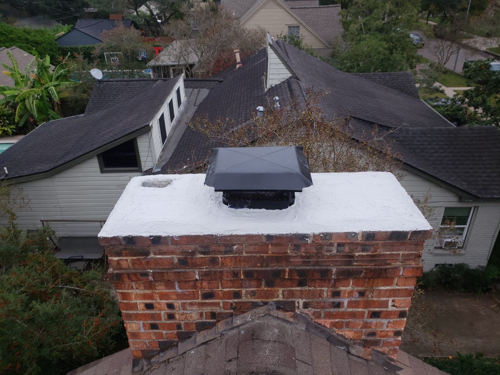 Scott Woodland Chimney Cleaning work photo