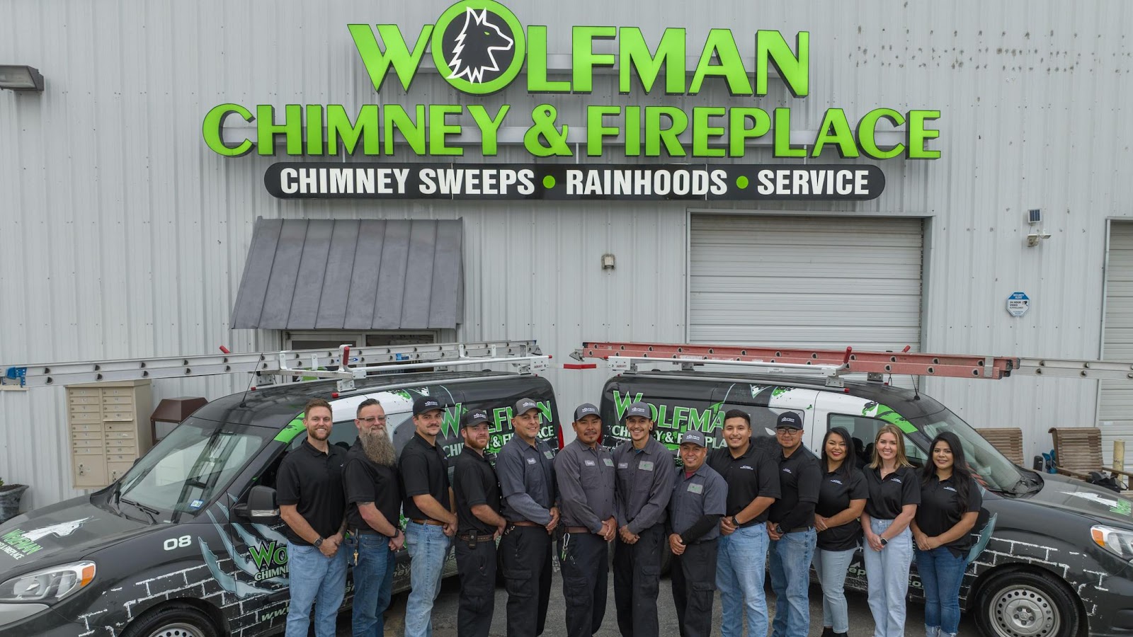 Wolfman Chimney & Fireplace work photo