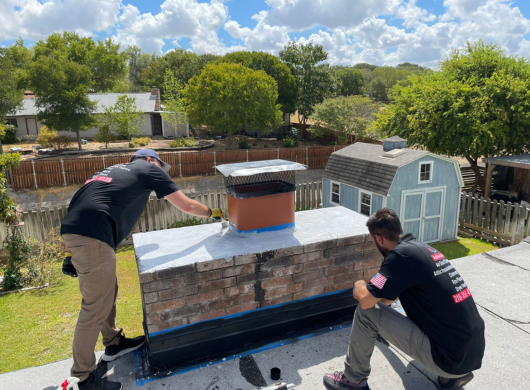 Go Chimney Sweep San Antonio work photo