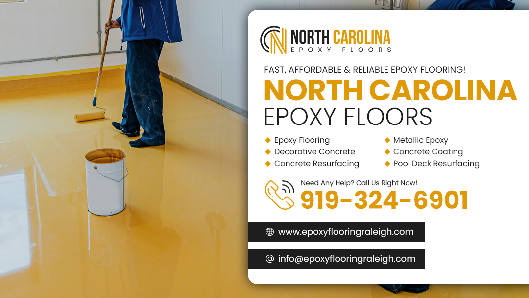 North Carolina Epoxy Floors work photo