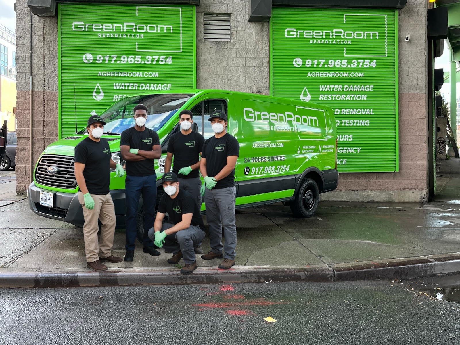 GreenRoom Remediation work photo