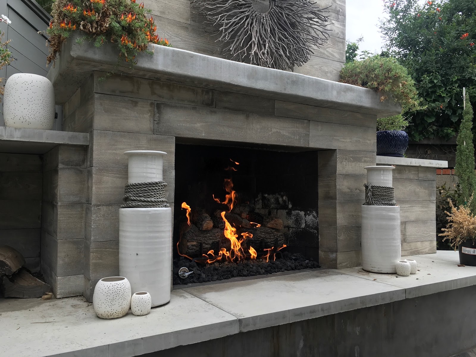 Innovation Gas Fireplace work photo